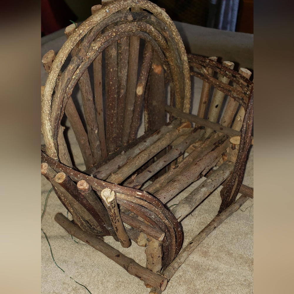 Twig Chair #3 | Doll Size Chair